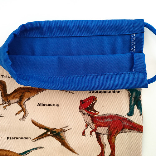 ハンドメイド⭐︎給食セット 21. 緑きょうりゅう