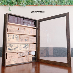 ウッド　コレクションボックス 6枚目の画像