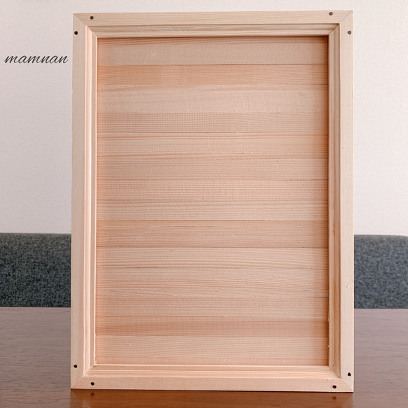 ウッド　コレクションボックス 3枚目の画像