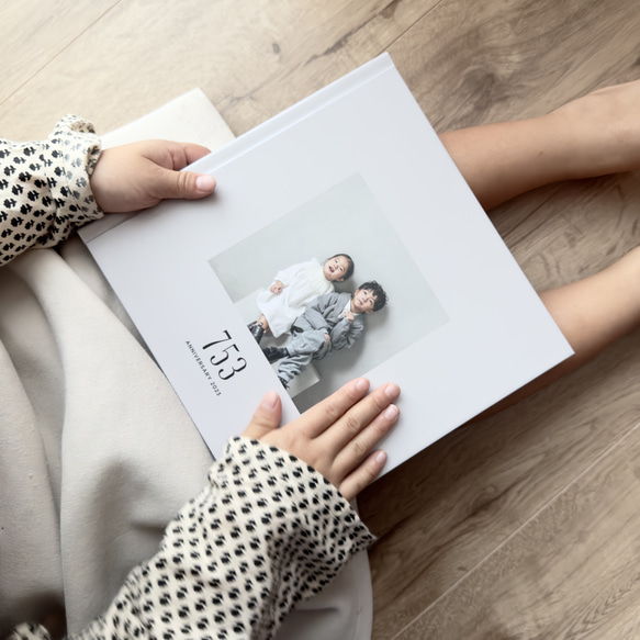 七五三フォト アルバム BASIC 18p 31-50cut［表紙写真あり