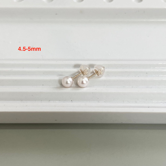 ベビーパールピアス　本真珠 MIKIMOTO - ミキモト ピアス ベビーパール アコヤ真珠 3.0mm