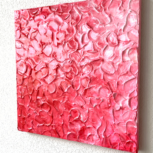 原画 アクリル画 「passion vol.4」33.3cm×33.3cmのS4サイズ、スクエア