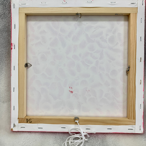 原画 アクリル画 「passion vol.4」33.3cm×33.3cmのS4サイズ、スクエア