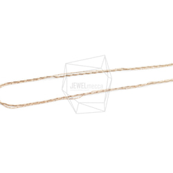 CHN-050-G【1個入り】ダブルネックレスチェーン,Two Chains necklace 1枚目の画像