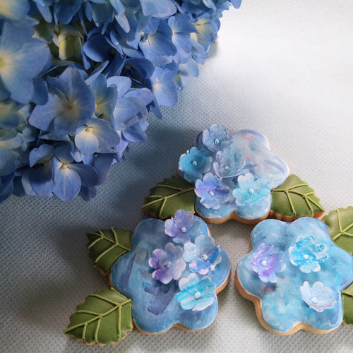 晴れやかブルー2025』『紫陽花ハンドメイド2025』アルコールインク