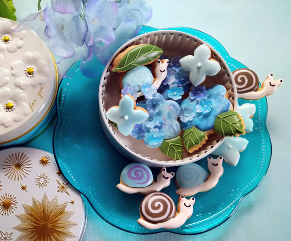 晴れやかブルー2025』『紫陽花ハンドメイド2025』アルコールインク