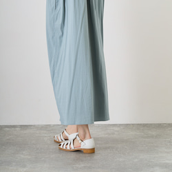 グルカサンダル　白スムース＆黒スムース 7枚目の画像