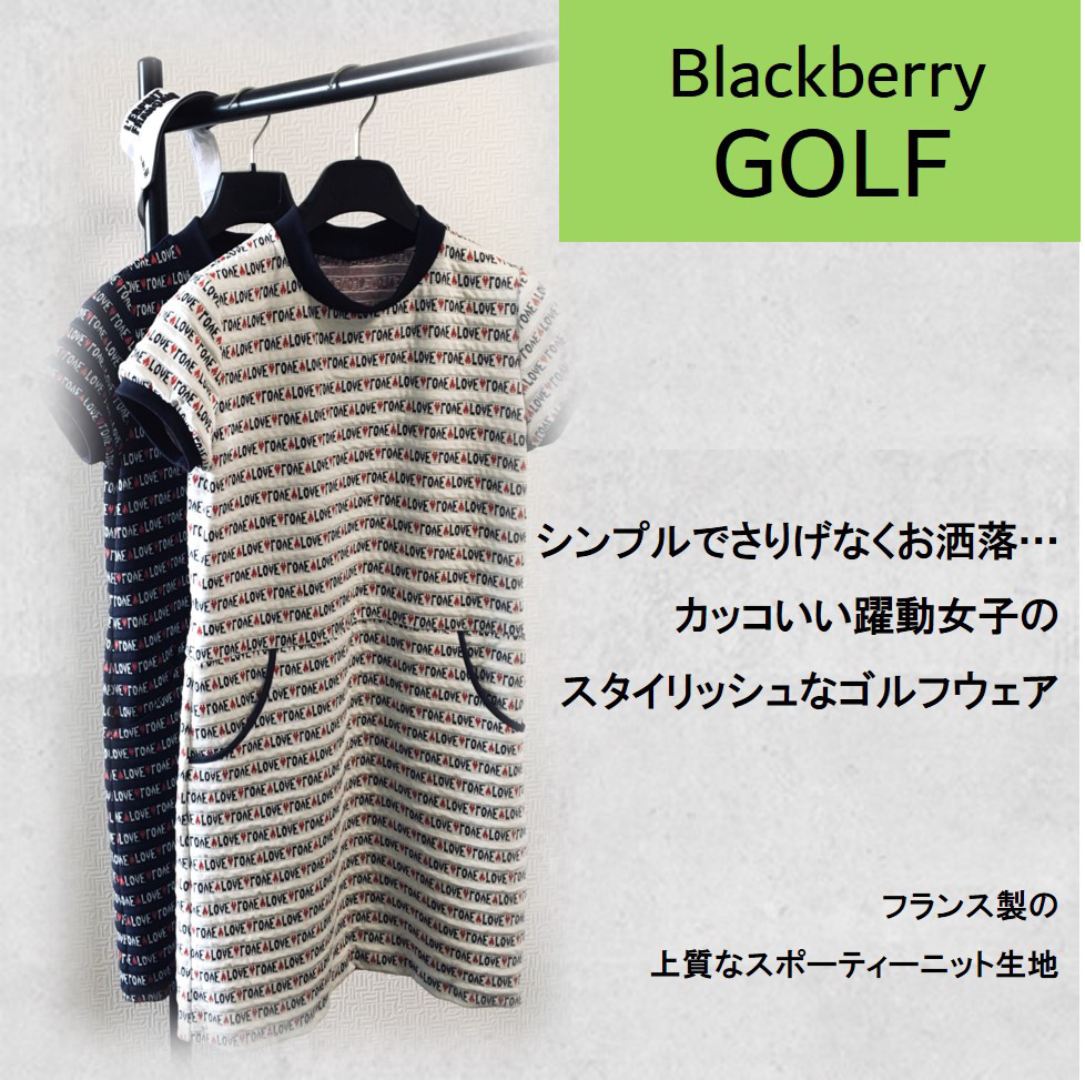 フランスのエスプリ香る小粋なボーダー柄！シンプルで大人可愛いゴルフ・モックネックミニワンピース