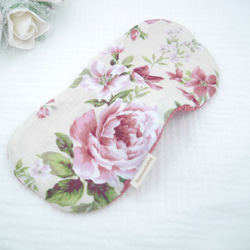 ふわもこハンカチ｜薔薇-Rose Garden-｜S・10×20cm｜ガーゼハンカチ｜ハンドタオル｜ギフト｜花柄 7枚目の画像