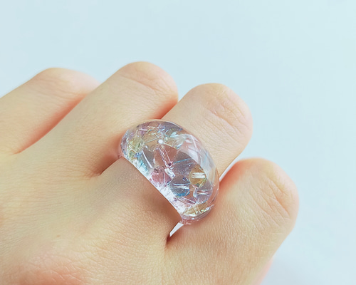 指輪　ダイヤモンド型　置物　飾り　ガラス　SixTONES 飾り　オブジェ 指輪 ダイヤモンド型 置物 飾り ガラス SixTONES 飾り オブジェ