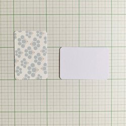 レトロデザイン　ミニメッセージカード&封筒　5色セット　バースデーカード等にも 9枚目の画像