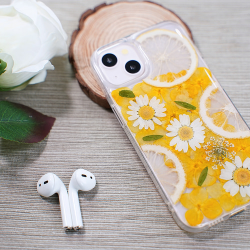 期間限定セール ♡ お花詰め合わせ 押し花スマホケース 全機種対応 