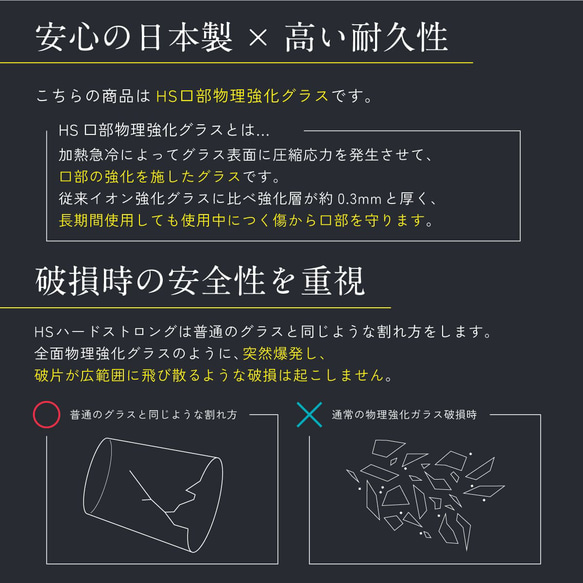 レモンサワー グラス プレゼント 名入れ グラス 日本製 プレゼント おしゃれ 強化ガラス 名前入り オリジナル ギフト 6枚目の画像