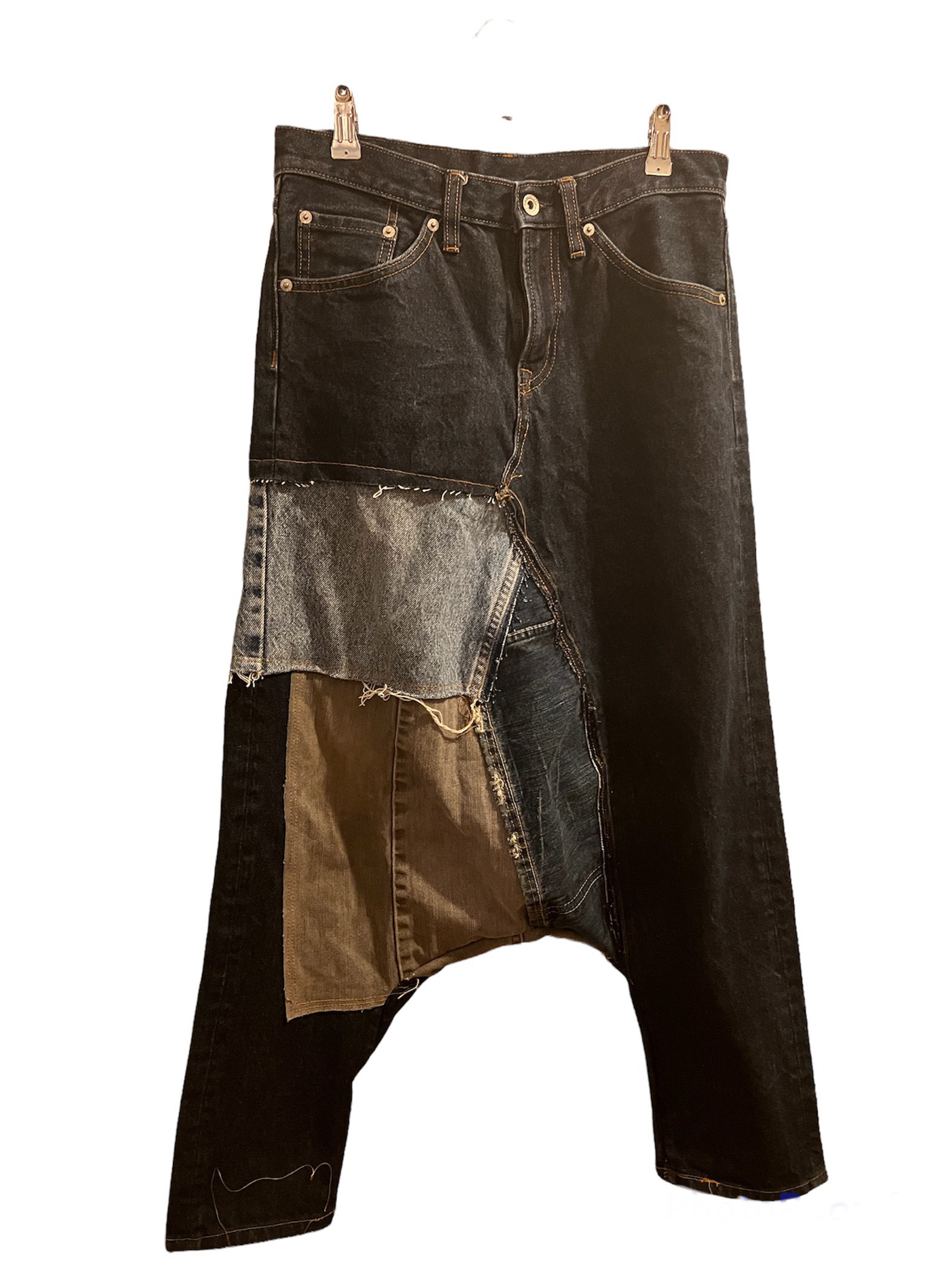 kirehashi再構築サルエルデニム