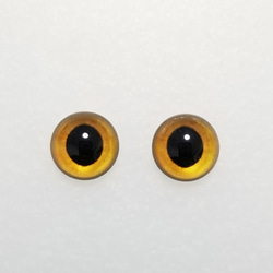W28　猫の瞳　１２㎜　グラスアイ　羊毛フェルト用 1枚目の画像