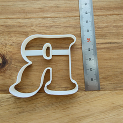 アルファベット【R】  タイプライター風  クッキー型 2枚目の画像