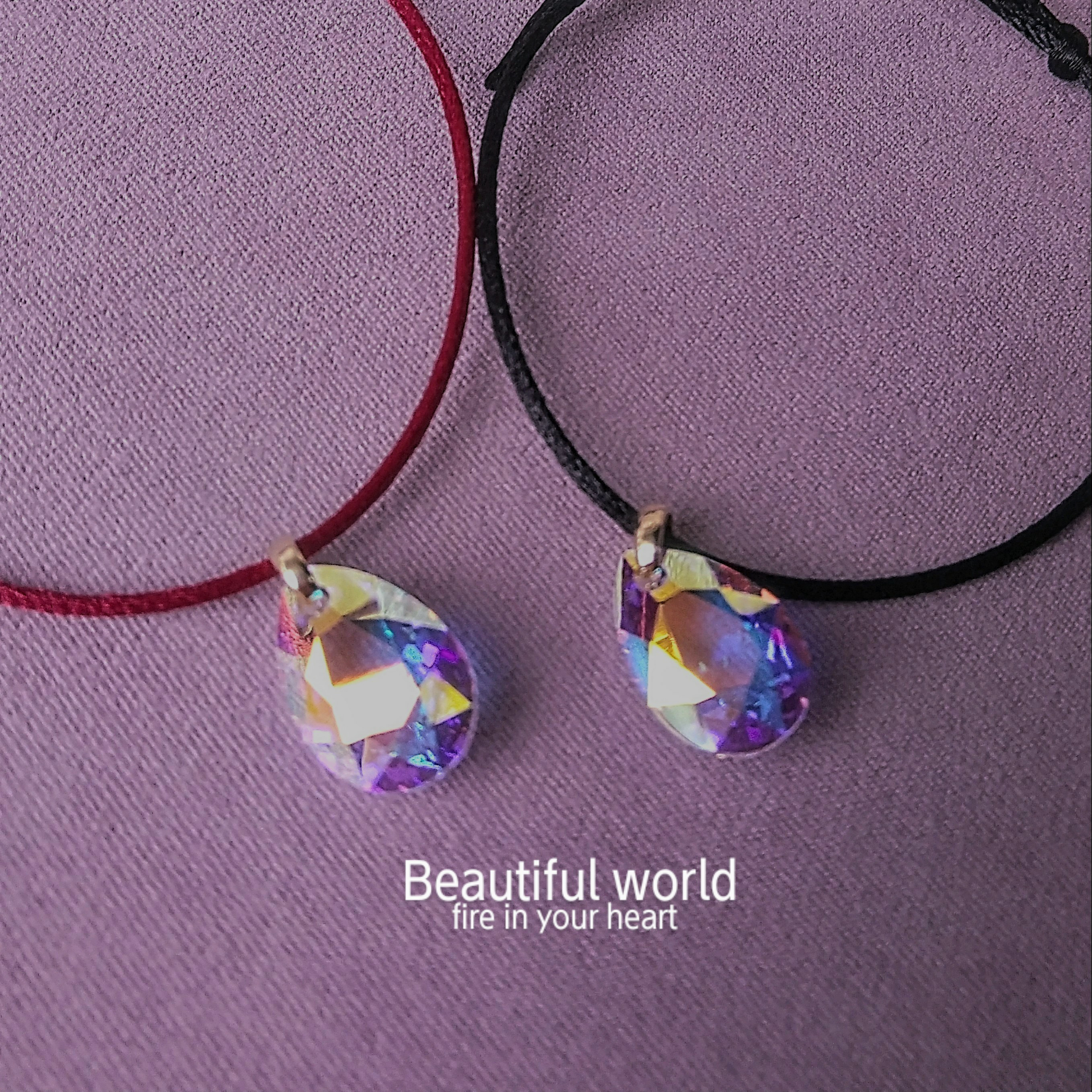 Beautiful Rain オーロラWaterブレスレット SWAROVSKICRYSTAL(受注製作)