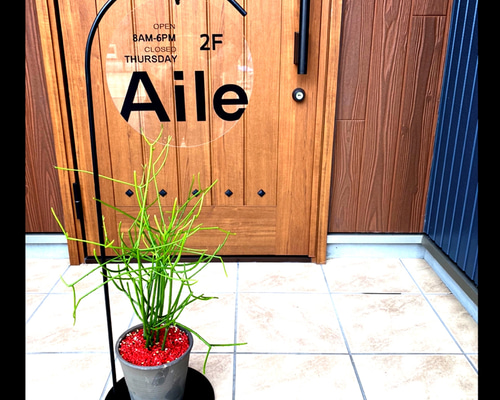 ☆アイアン看板☆Bosendorfer5☆ 丸型イーゼル 表札・ネームプレート