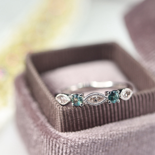 みっちページ✳︎アレキサンドライト Pt950 2.52ctリング ダイヤ 0.88ct アレキサンドライトダイヤモンドリング Al 0.88ct D1