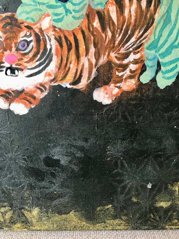 戯れる2頭の虎 11枚目の画像