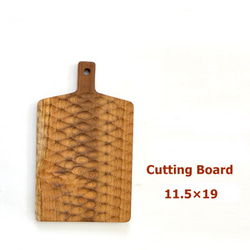 木製 チークウッド チーク カッティングボード 11.5cm×19cm まな板 食器 皿 盛り付け トレー J-0016 1枚目の画像