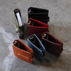 【ミニ6】MINI6 システム手帳 カバー／栃木レザー6色展開　※受注生産 13枚目の画像
