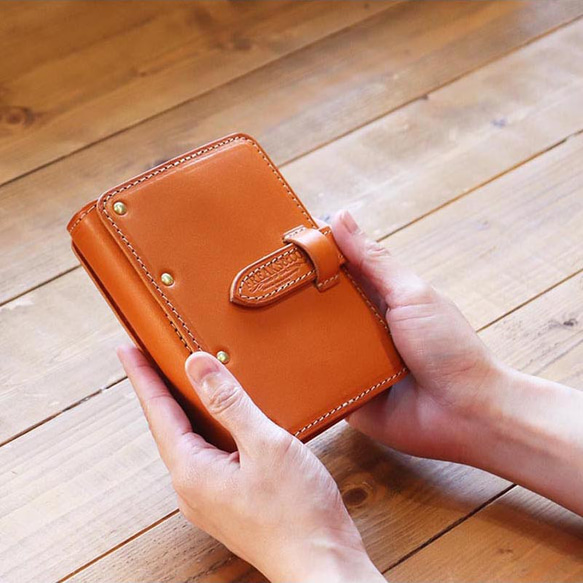 【ミニ6】MINI6 システム手帳 カバー／栃木レザー6色展開　※受注生産 3枚目の画像