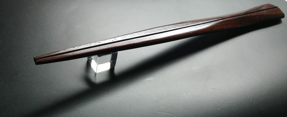 食卓オブジェ 礼箸(らいと) ローズウッドのお箸 5枚目の画像