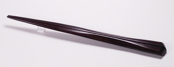 食卓オブジェ 礼箸(らいと) ローズウッドのお箸 4枚目の画像