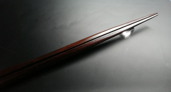 食卓オブジェ 礼箸(らいと) ローズウッドのお箸 6枚目の画像