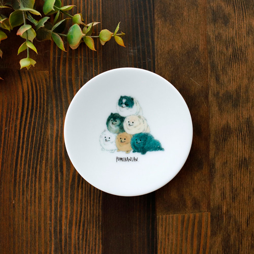 ゆる犬 豆皿 5枚セット 薬味皿・豆皿 株式会社丸モ高木陶器 通販