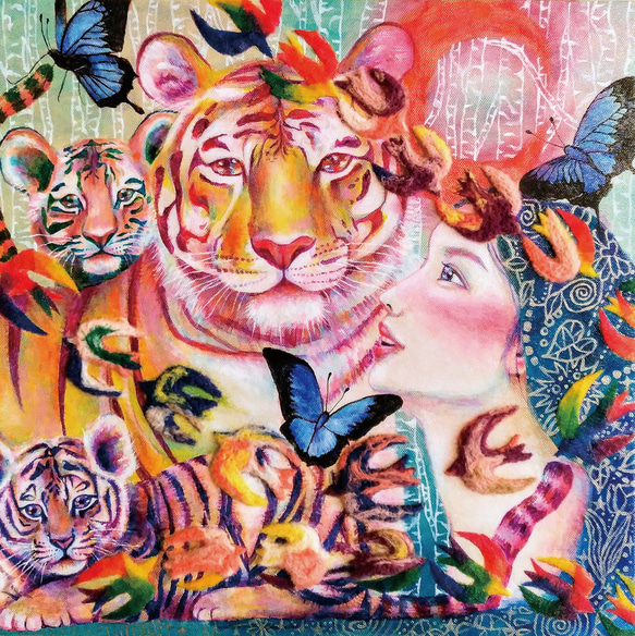 トラトラトラ 原画キャンバス☆雑誌イラストノート Premium掲載作品