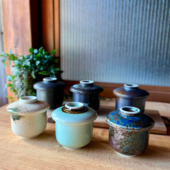 茶碗蒸し・大　たっぷり　和柄 2枚目の画像