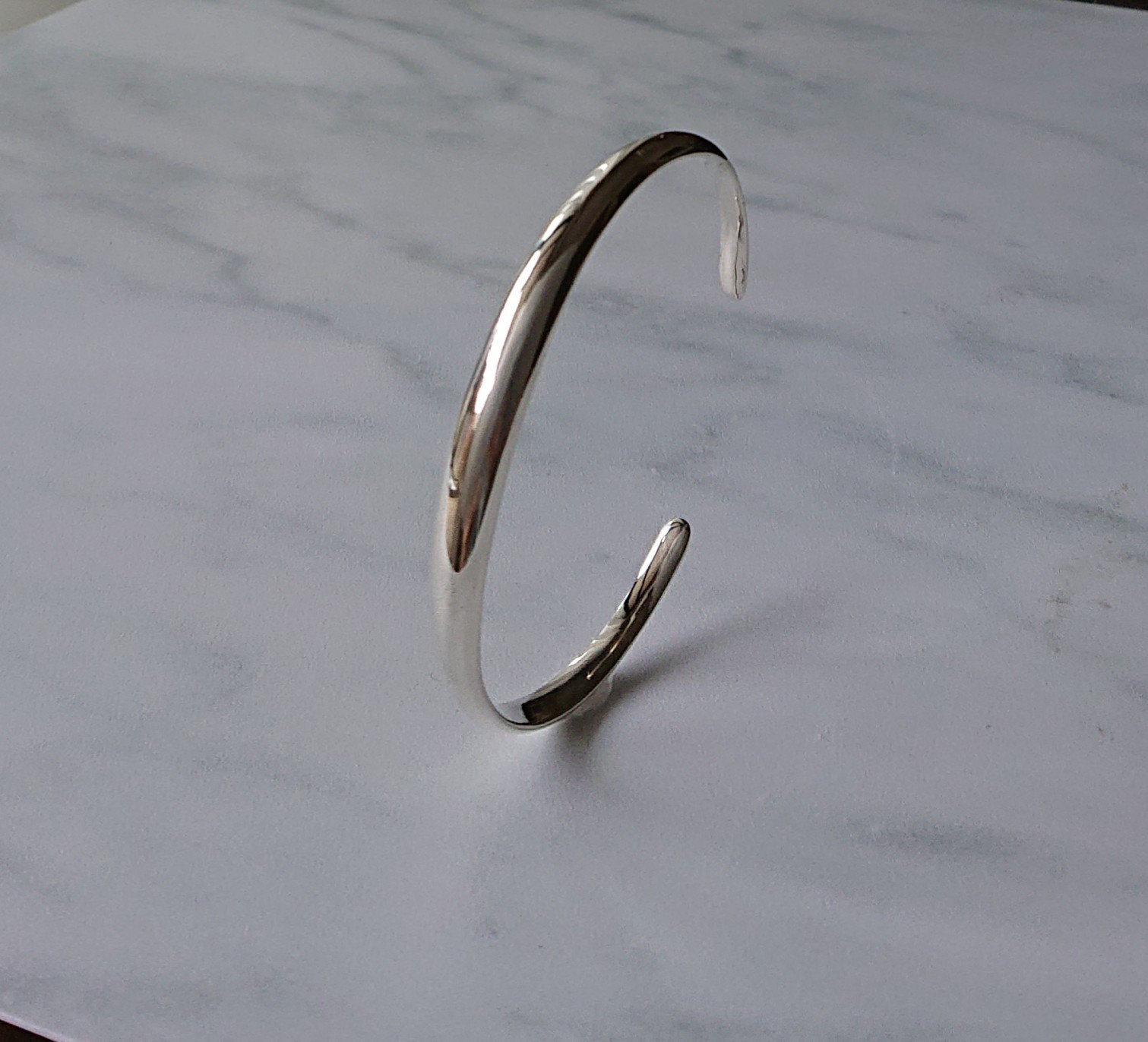 Silver plane bangle  '' NOBLE "