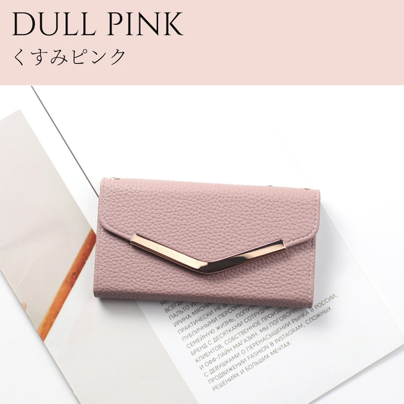 iphone ケース 手帳型 ミラー付き かわいい 15 14 SE 12 おしゃれ 13 11 カード収納 レザー 14枚目の画像