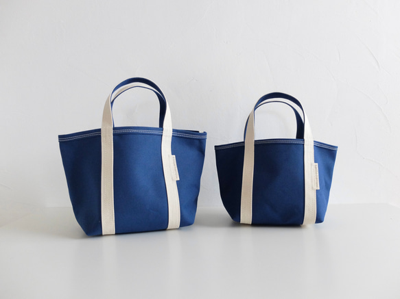 tote bag XS size ナスコン(ハリのある帆布) 4枚目の画像