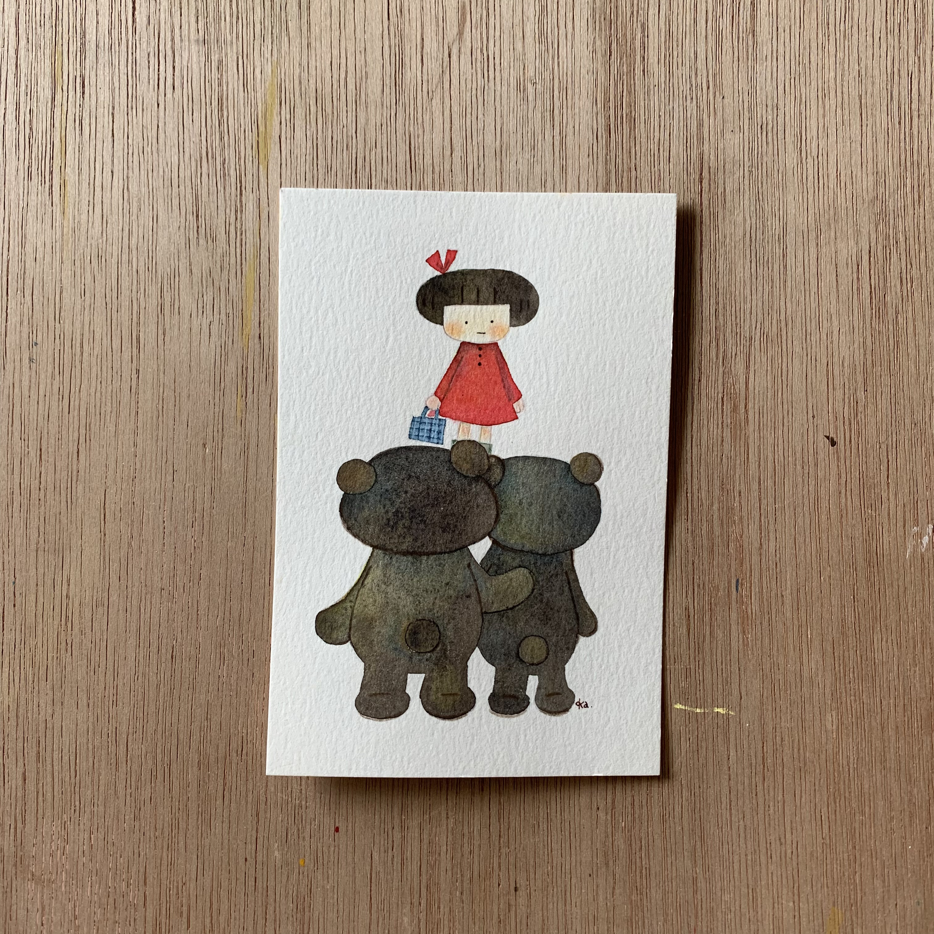 「帰る場所」原画　送料無料