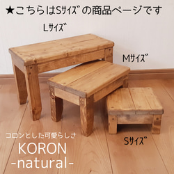 KORON　natural　Sｻｲｽﾞ（コロン-ナチュラル）【受注生産】 1枚目の画像