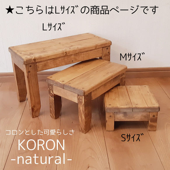 KORON　natural　Lｻｲｽﾞ（コロン-ナチュラル）【受注生産】 1枚目の画像