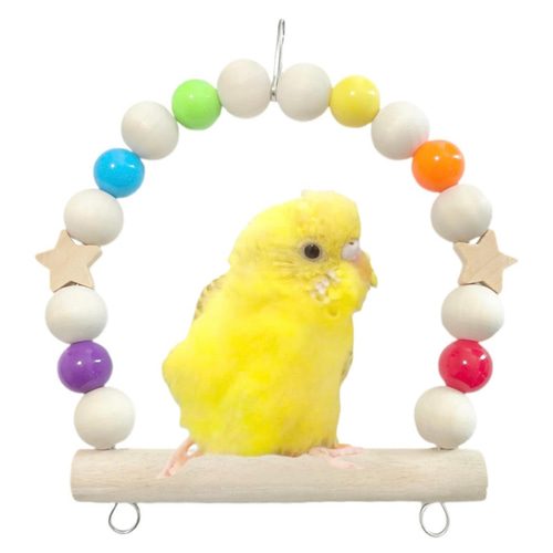 日本製 セキセイインコ インコ 鳥 ブランコ 塗料ニス不使用 TC80