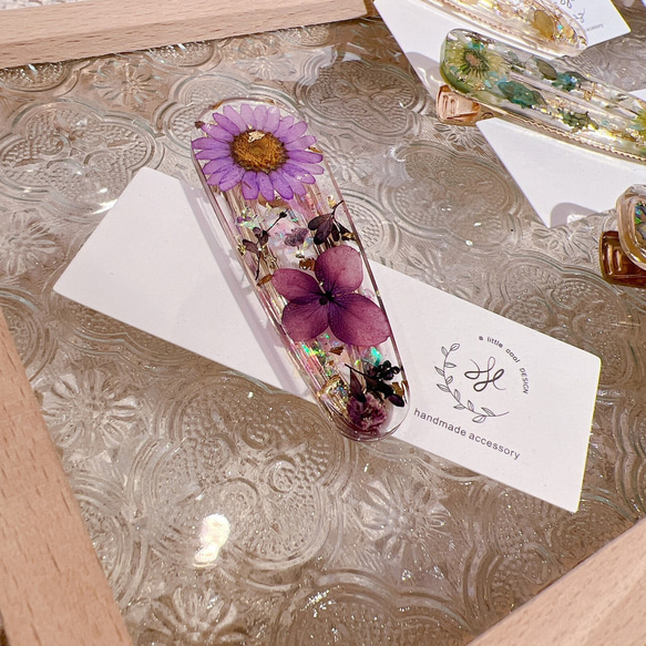 hydran様 本物フラワー1輪タイプ 髪飾り