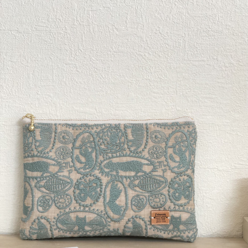 ハンドメイド＊ミナペルホネン【両面】ジャングルレリーフ