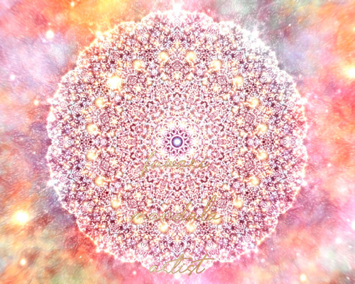 奇跡報告多☆大天使ミカエル赤F3号宇宙エネルギー 絵画/タペストリ