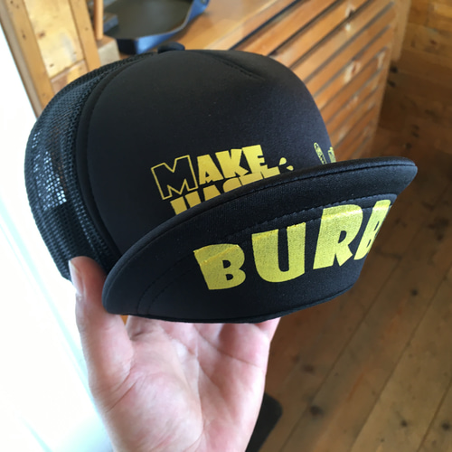 良質  ツバが短いキャップ【short visor mesh cap(black)】 キャップ 帽子