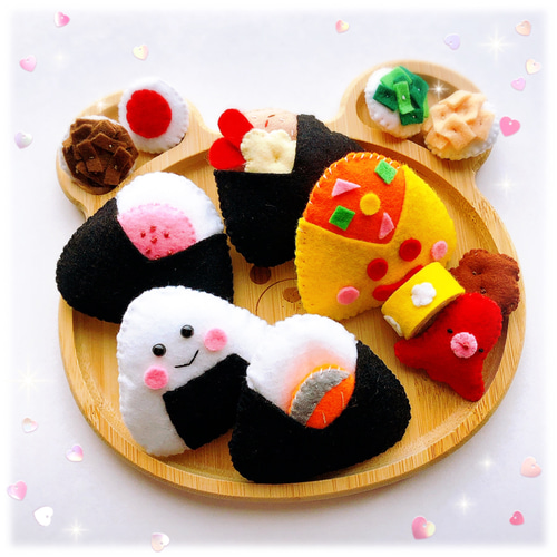 フェルト　おにぎり　ひなまつり フェルト おにぎり ひなまつり 新 デザイン