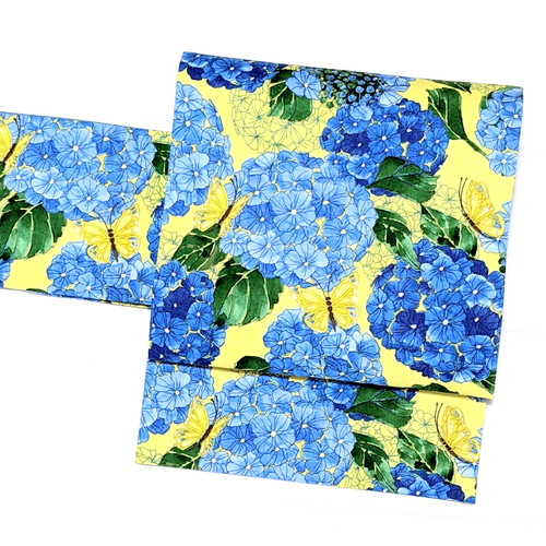 送料無料・名入れ彫刻 名古屋帯「紫陽花」ファブリック - 通販