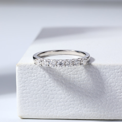 2.5mm幅7石エタニティリング 00A（3週間発送） 指輪・リング 武田