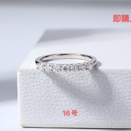 2.5mm幅7石エタニティリング 00A（3週間発送） 指輪・リング 武田