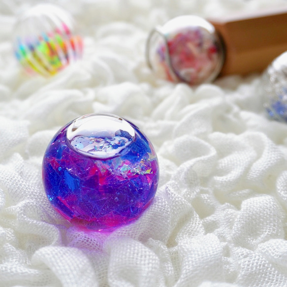 取り替えて楽しめる万華鏡「ガラスマーブル」(本体別売) その他