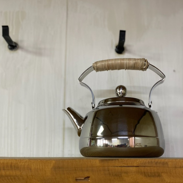 藤巻き ih対応 ステンレスケトル 1.0L ケトル ヤカン やかん おしゃれ